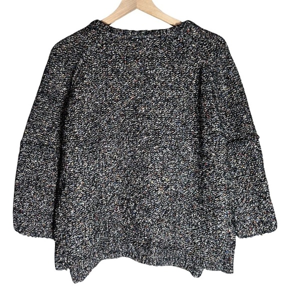 Inhabit Multi-Colored Wool Blend Long Sleeve Sweater - Size M - Picture 4 of 7